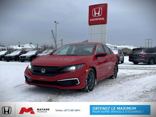 2021 Honda CIVIC SEDAN EX CVT 2021 Red