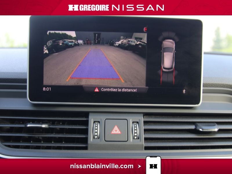 Audi Q5 BA6173 | PROGRESSIV TFSI BLUETOOTH BANCS CHAUFFANTS CUIR CA 2018 Gris Laval - photo #18