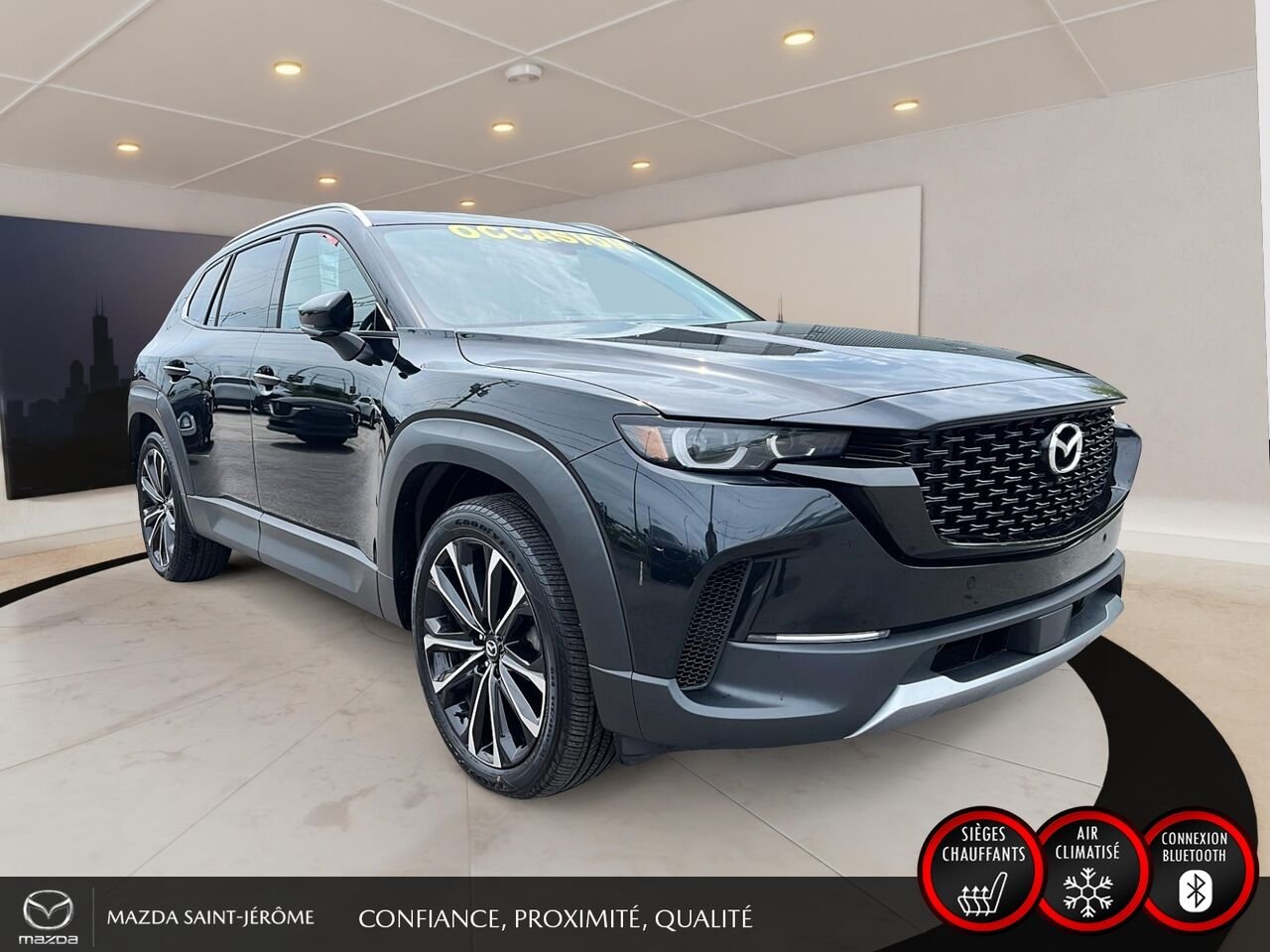 2024 Mazda CX-50 GT avec moteur turbo | TOIT PANORAMIQUE | CUIR | AWD | Black Saint-Jérôme - photo #3
