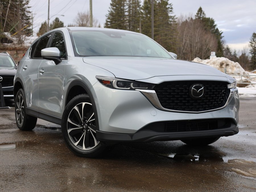 Mazda CX-5 GS AWD, Sièges en cuir, Toit ouvrant, Air climatisé 2023 Argent