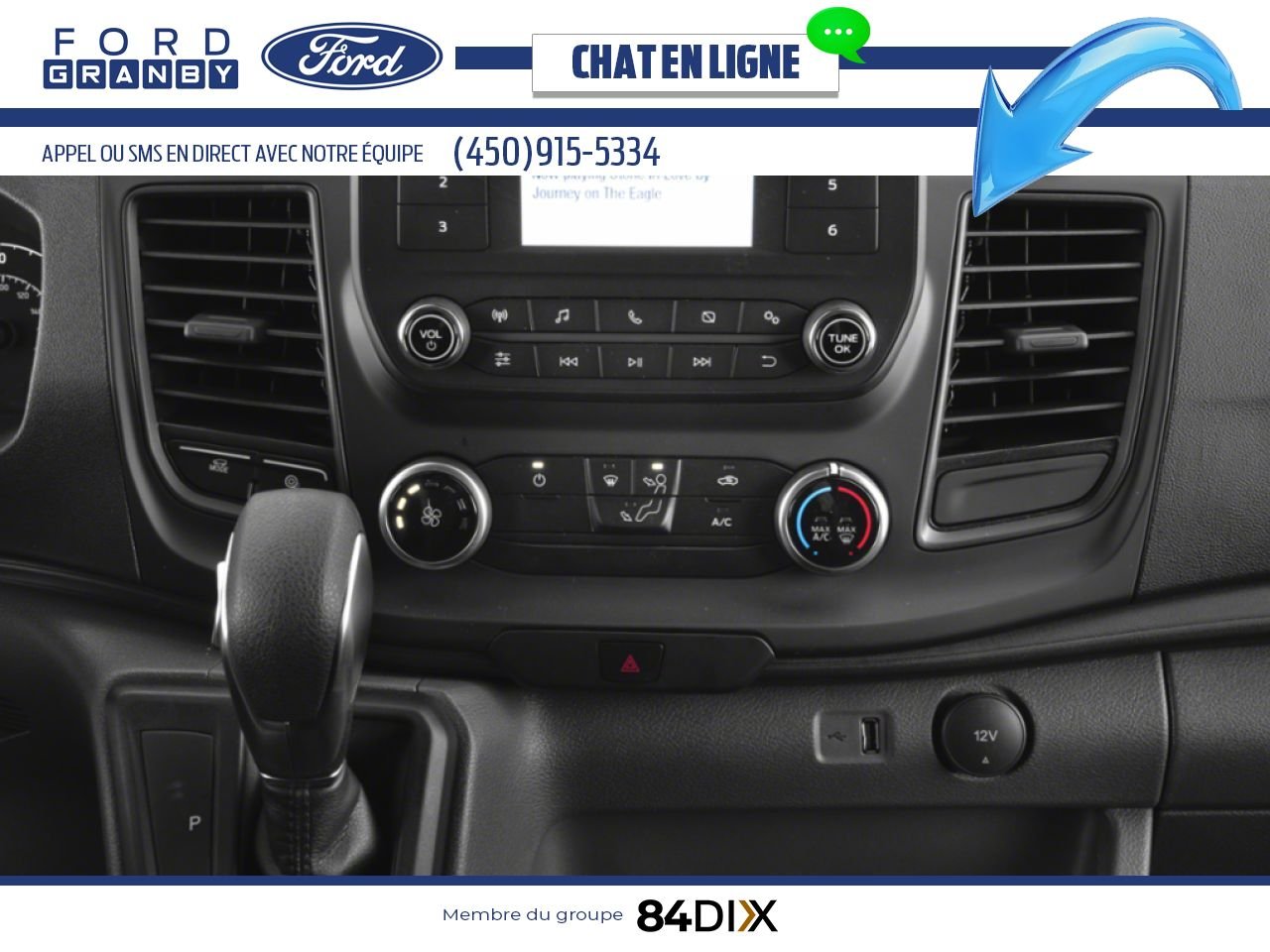2025 Ford Transit Cargo Van Oxford White Granby - photo #4