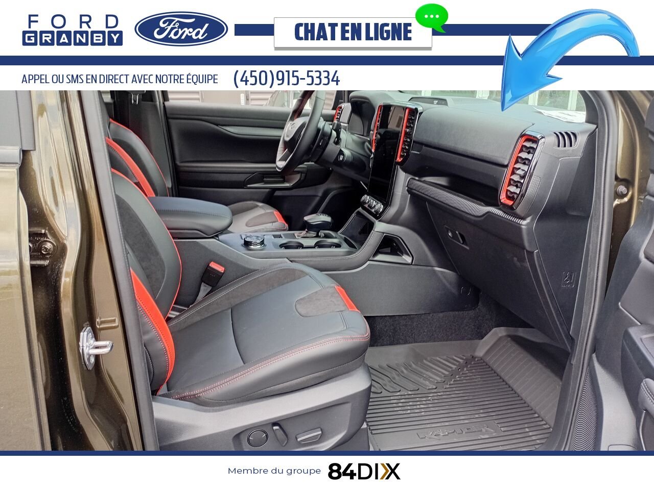 Ford RANGER 2024 Vert Granby - photo #22