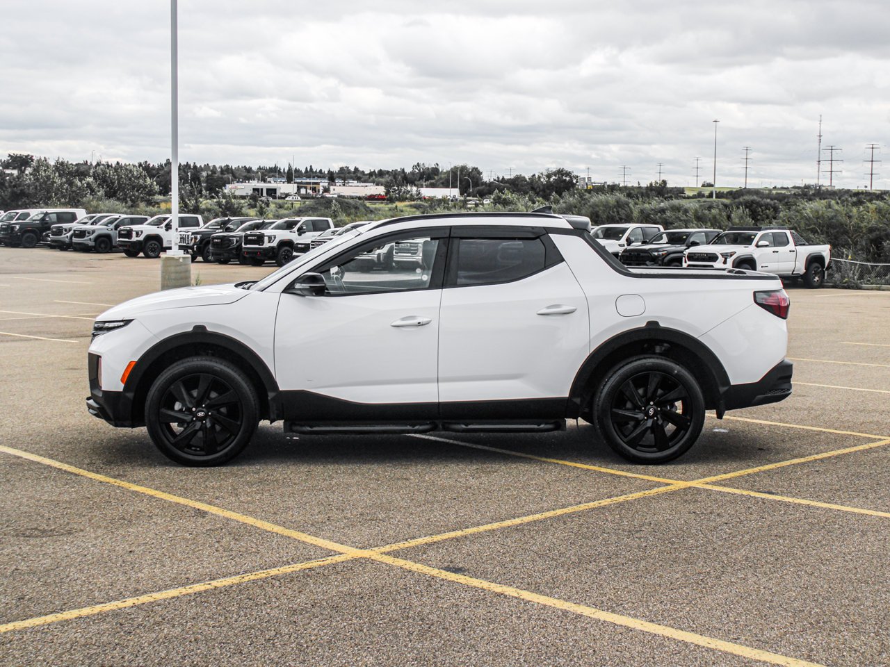 2024 Hyundai Santa Cruz Ultimate AWD White Sherwood Park - photo #4