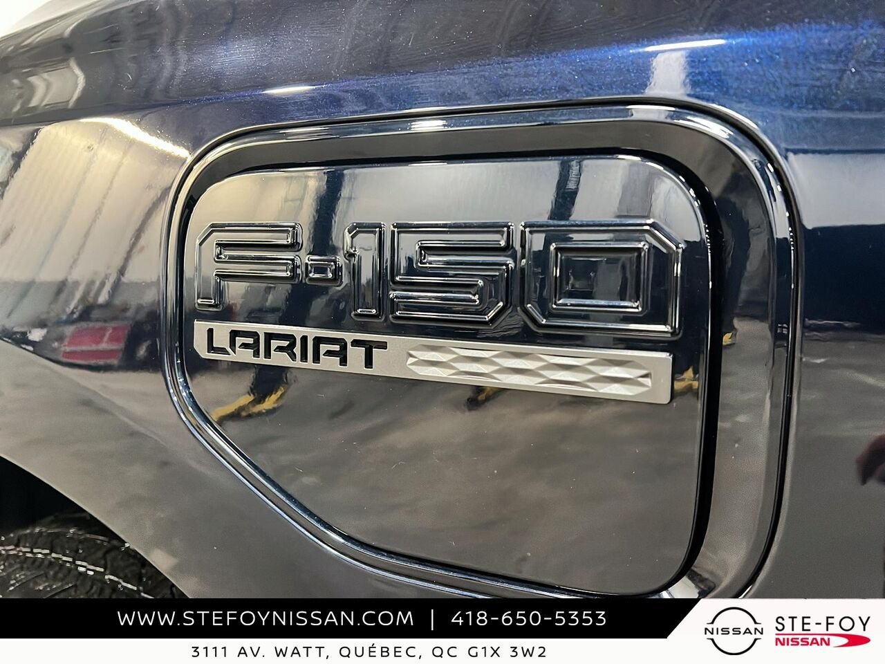 2023 Ford F-150 Lightning GROUPE 510 A, standard range Blue Ste-Foy - photo #5