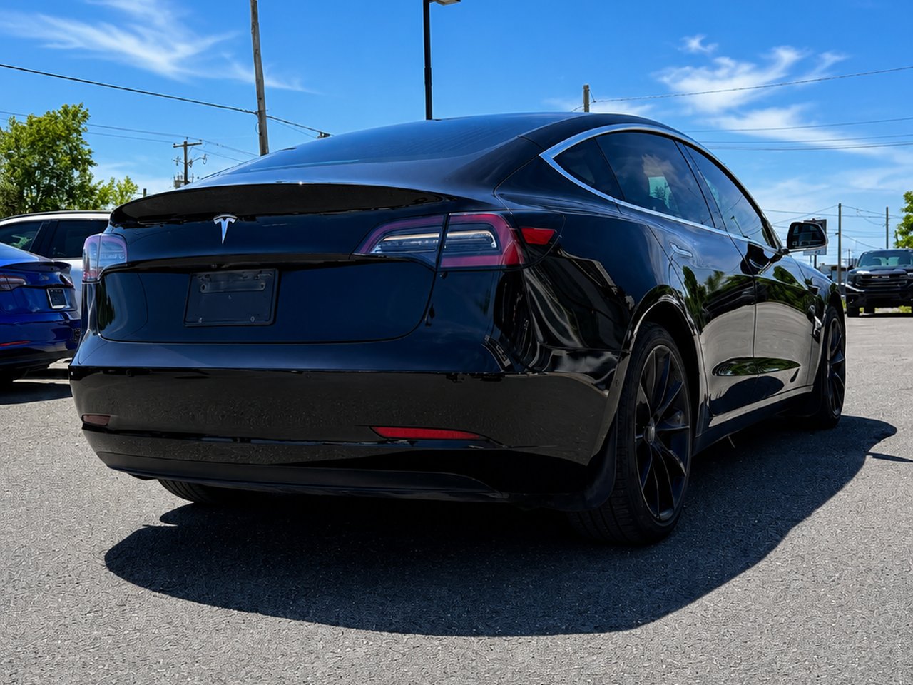 Tesla Model 3 2019 Noir Granby - photo #6
