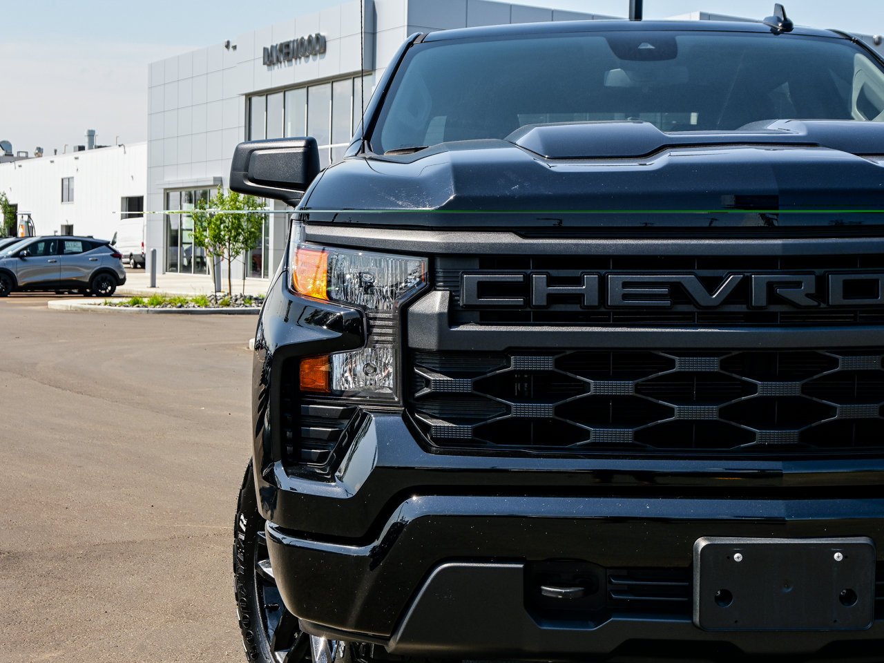 2024 Chevrolet Silverado 1500 4WD Crew Cab 147 Custom Trail Boss Black Sherwood Park - photo #11