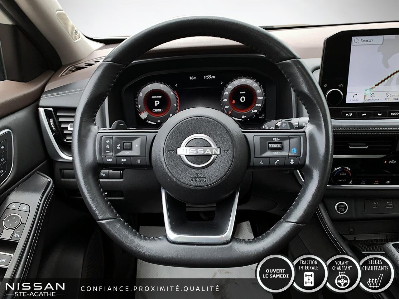 Nissan Rogue 2023 Blanc Saint-Jérôme - photo #9