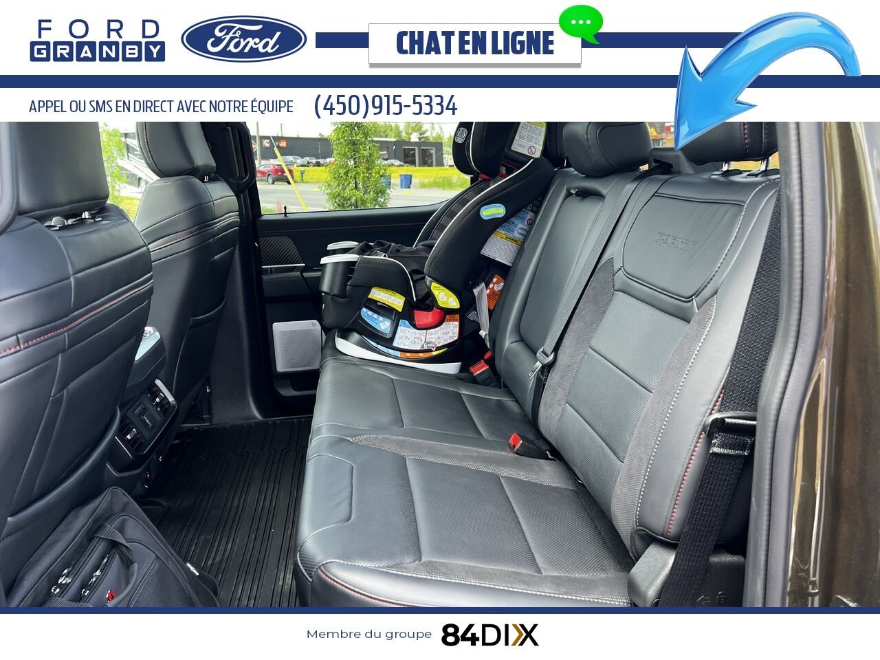 Ford F-150 RAPTOR 37 802A 2025 Vert Granby - photo #24
