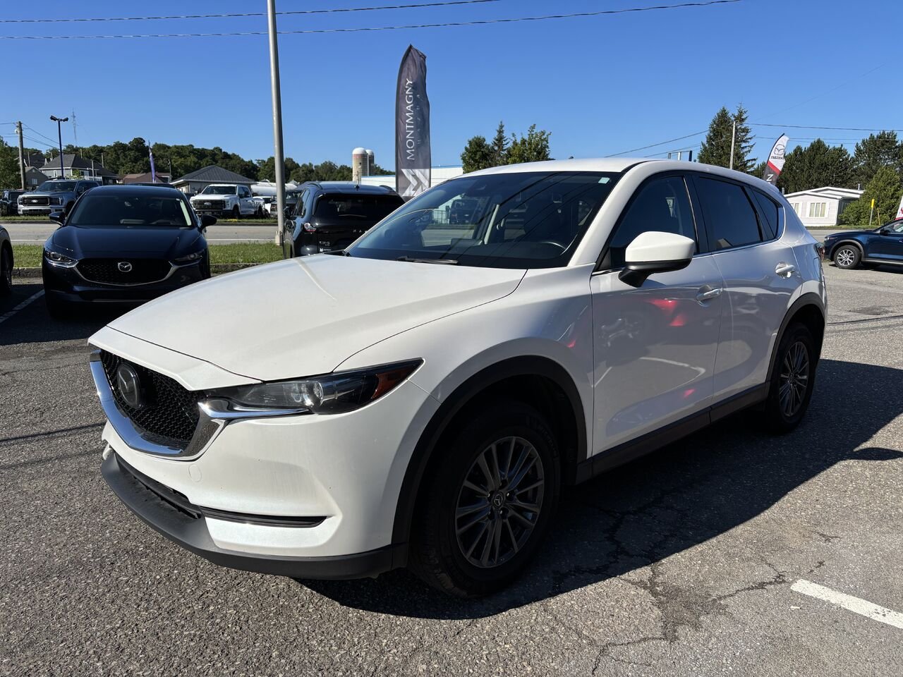 Mazda CX-5 GS TI 2021 Blanc Montmagny - photo #2