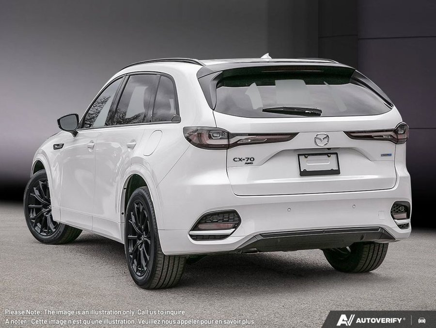 Mazda CX-70 hybride léger 2026 2026 Blanc rhodium métallisé
