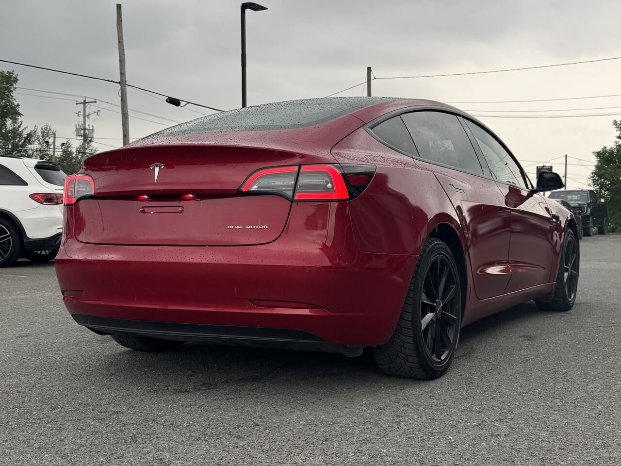 Tesla Model 3 Long Range AWD 2022 Rouge Granby - photo #6