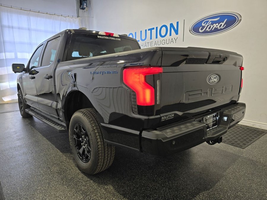 2025 Ford F-150 Lightning F-150 LIGHTNING Agate Black Metallic