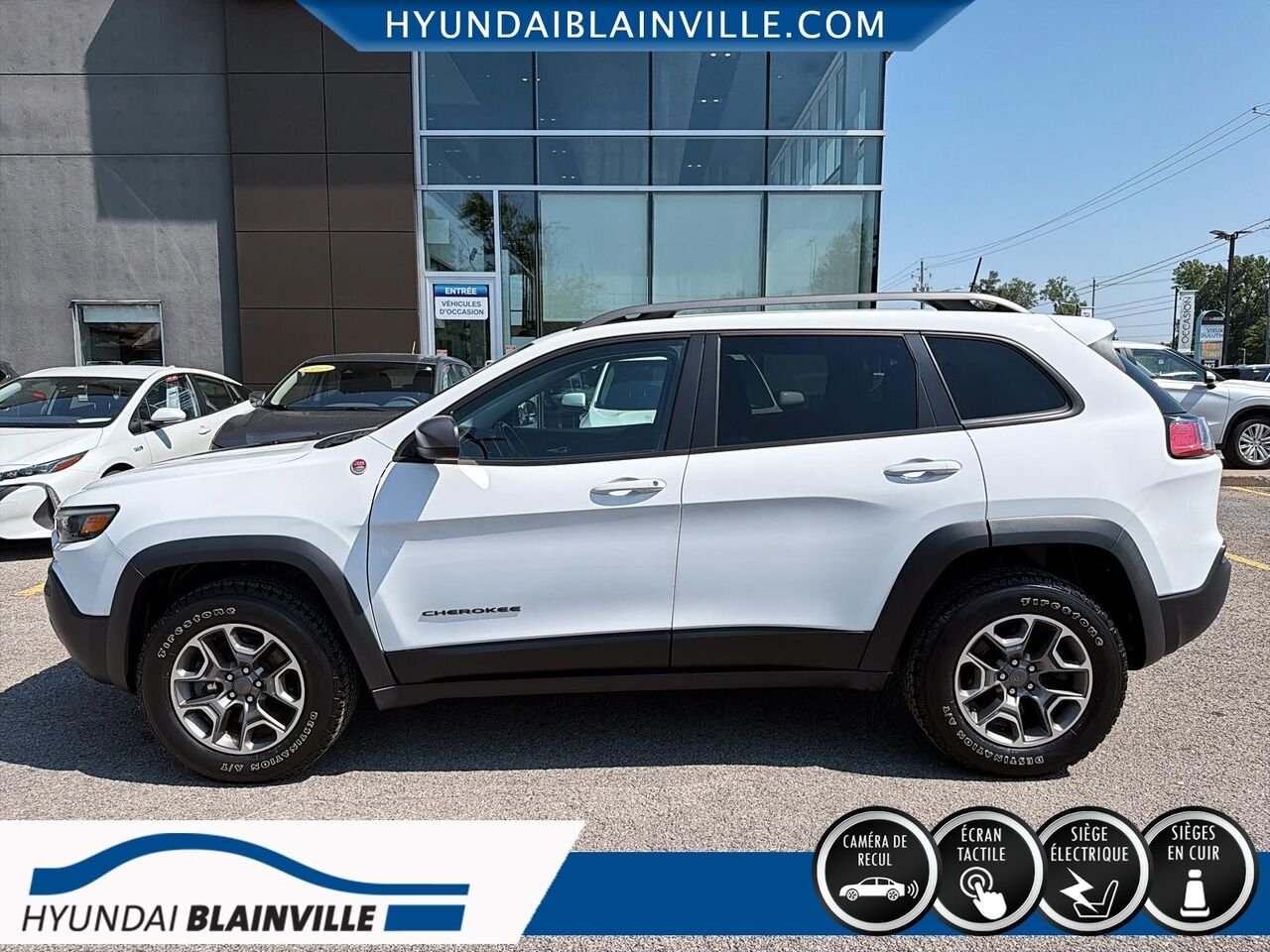 Jeep Cherokee 2020 Blanc Blainville - photo #6