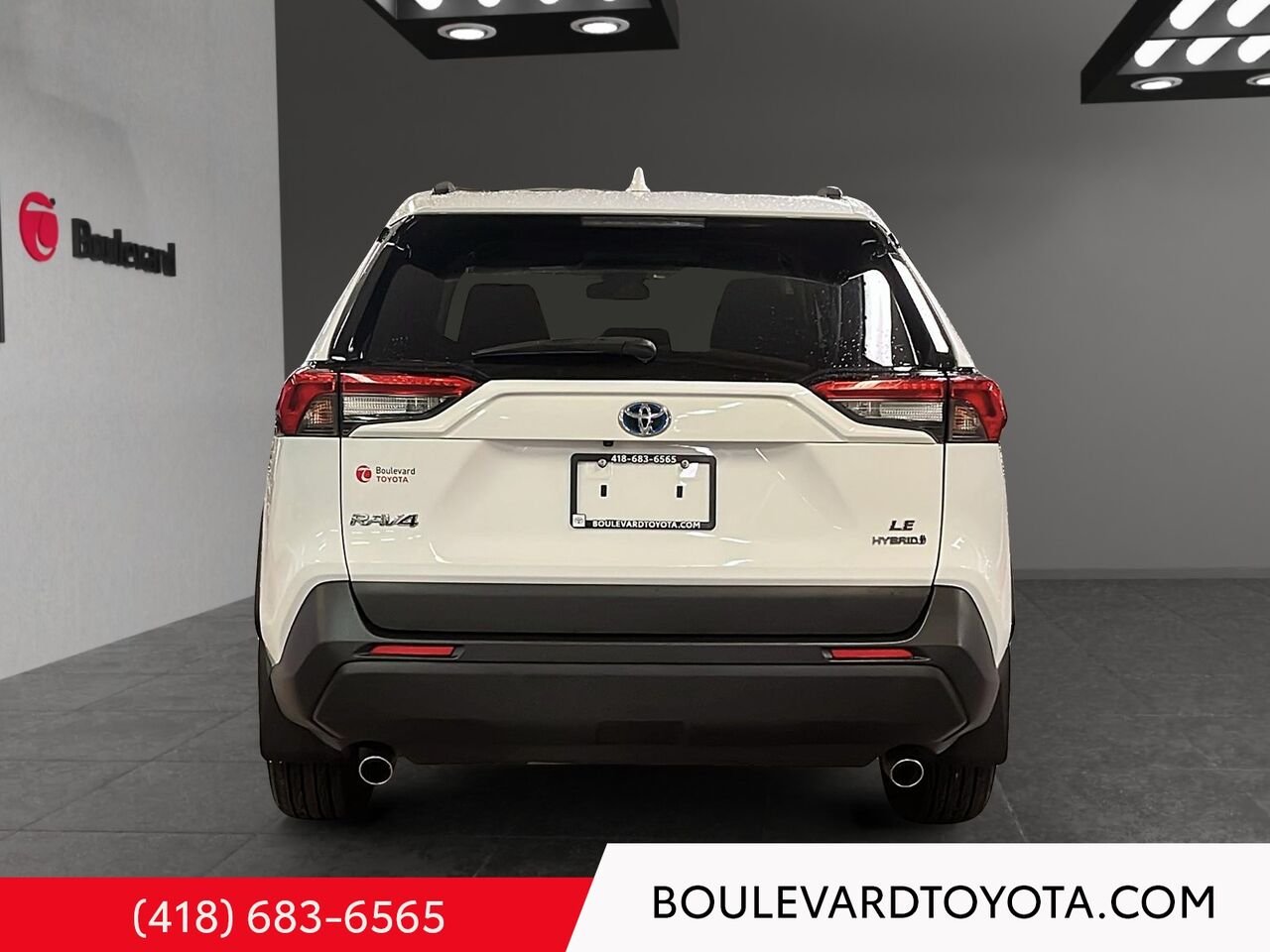 Toyota RAV4 99866A-148 | LE, HYBRIDE, AWD 2022 Blanc Québec - photo #4
