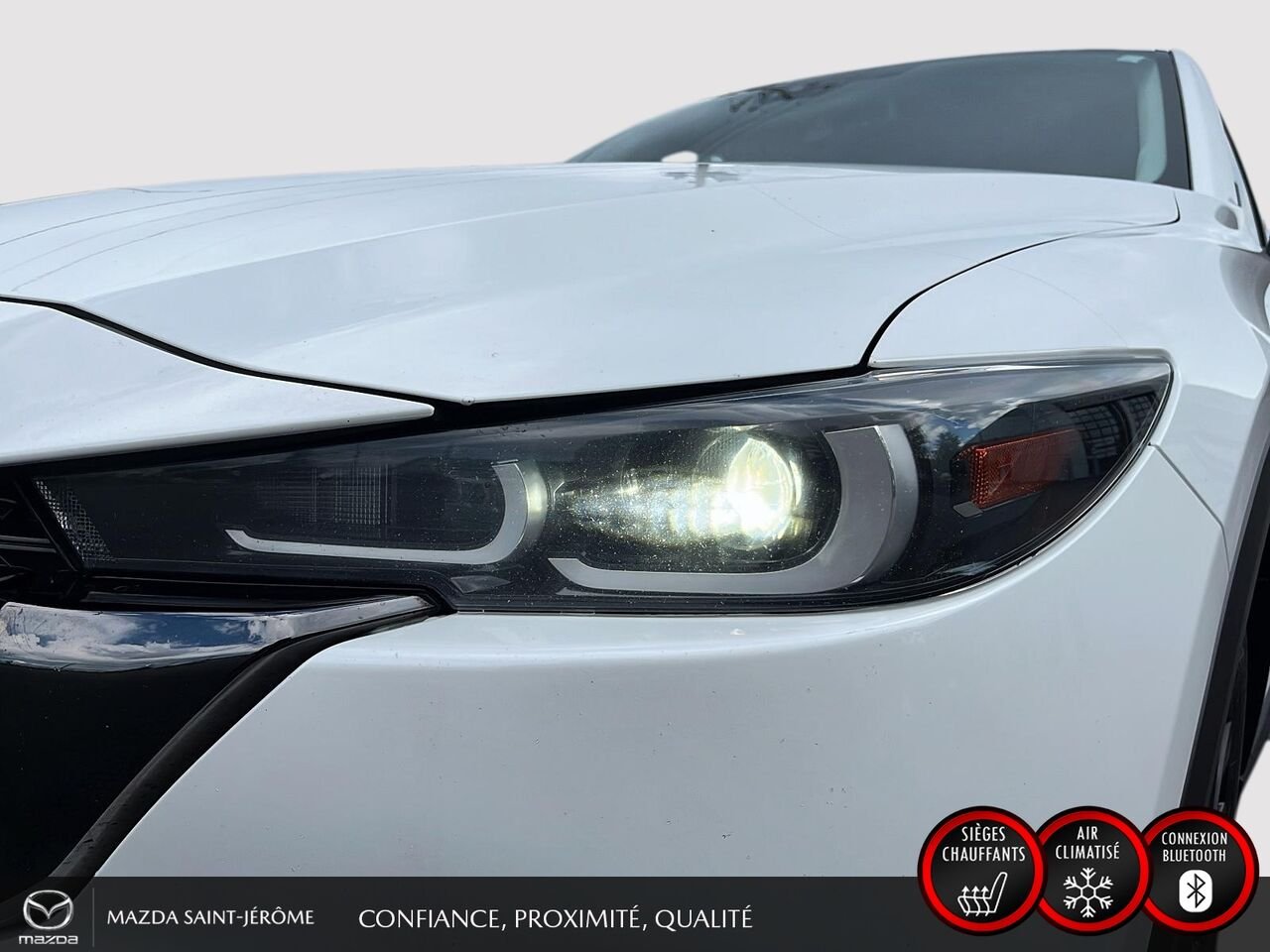 Mazda CX-5 2022 Blanc Saint-Jérôme - photo #1