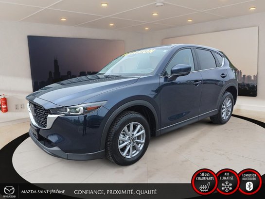 2025 Mazda CX-5 GS | CUIR | AWD | MAGS | Blue