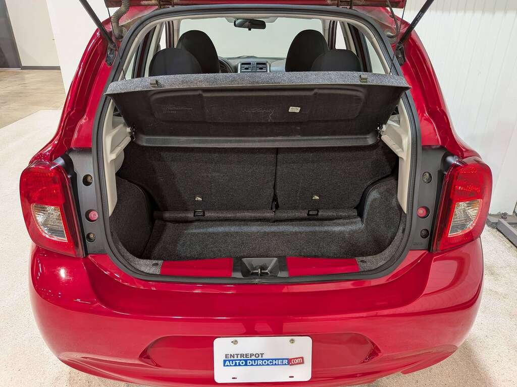 Nissan Micra 4dr HB Man SV 2017 Rouge Val-David - photo #7