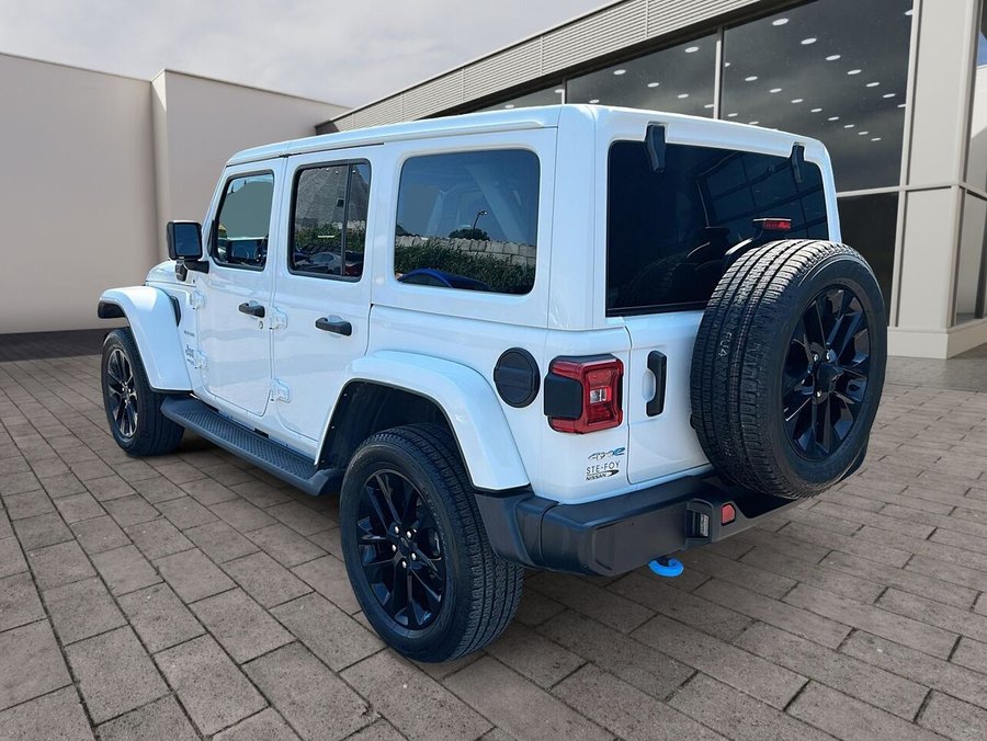 2022 Jeep WRANGLER 4XE UNLIMITED COLD WEATHER GROUP 2022 White