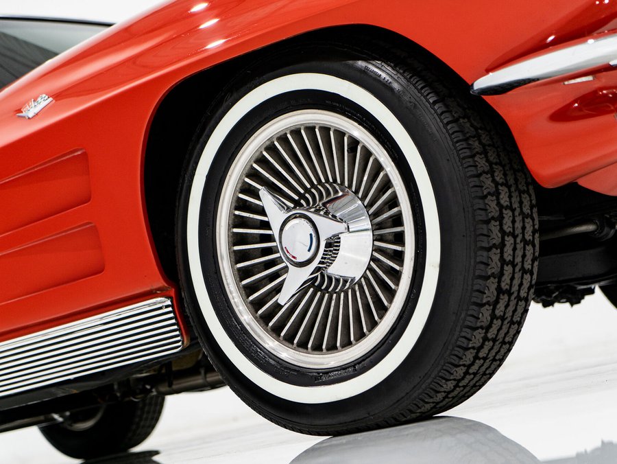 Chevrolet Corvette 1963 1963 Rouge