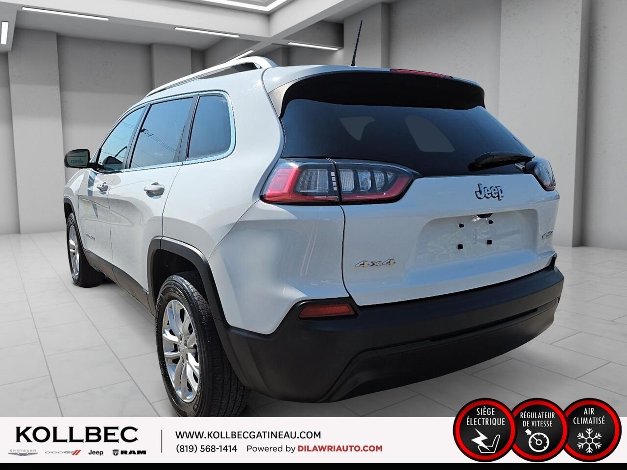 JEEP CHEROKEE 261101 | North 4x4 2019 Blanc Gatineau - photo #17