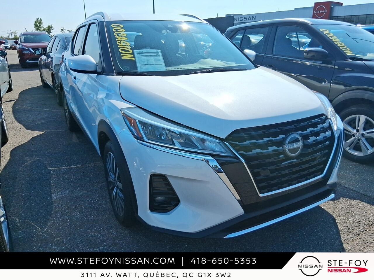 Nissan Kicks SV TA 2024 Blanc Ste-Foy - photo #0