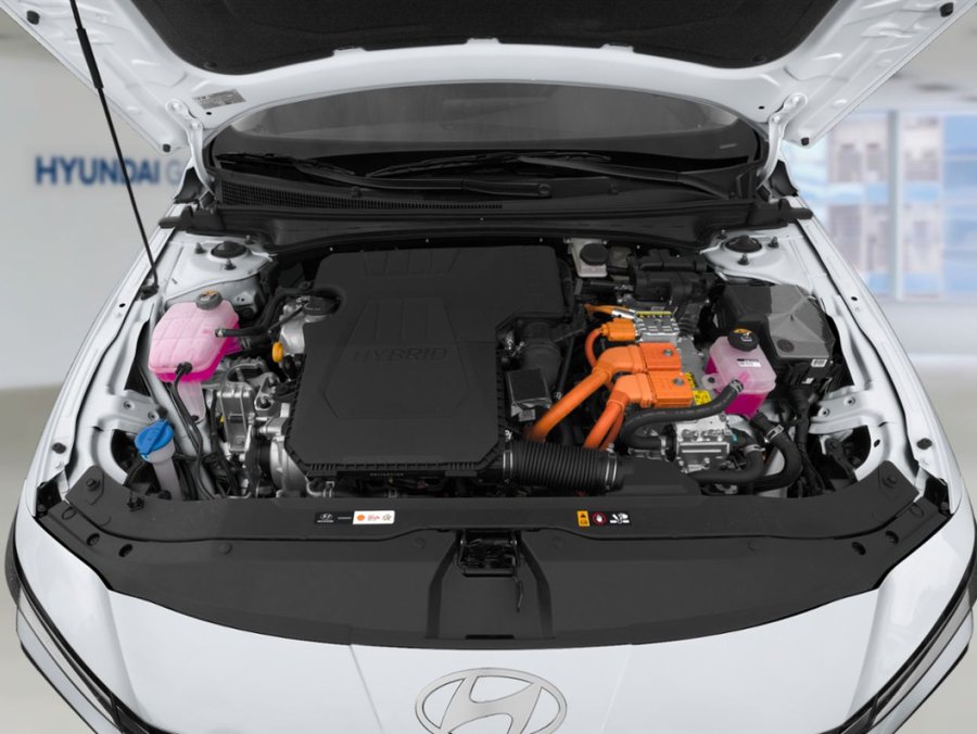 2026 Hyundai Elantra Hybrid 2026 Amazon Grey