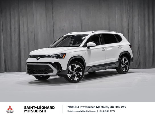 2025 Volkswagen Taos COMFORTLINE APPLE CAR PLAY SIÈGES CHAUFFANTS White