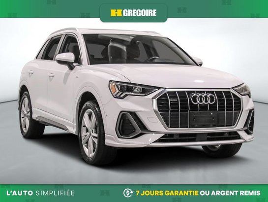 Audi Q3 2020 2020 Blanc