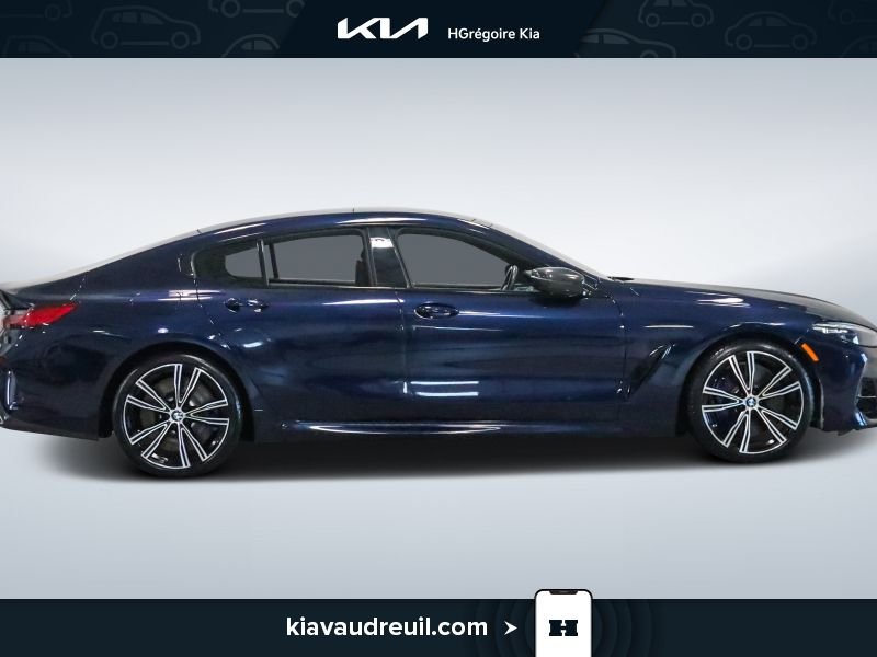 2022 BMW 850I Blue Blainville - photo #8