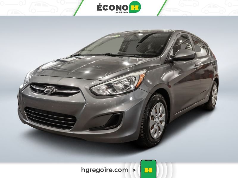 2015 Hyundai Accent Grey Blainville - photo #2