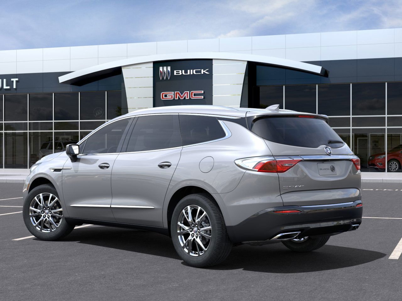 2024 Buick Enclave Essence Moonstone Grey Metallic Granby - photo #2