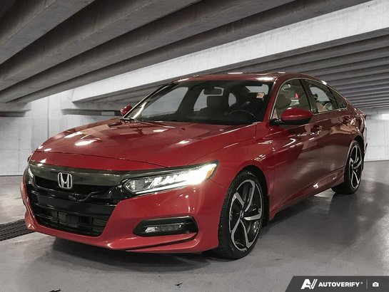 2018 Honda Accord Sedan 2018 Red
