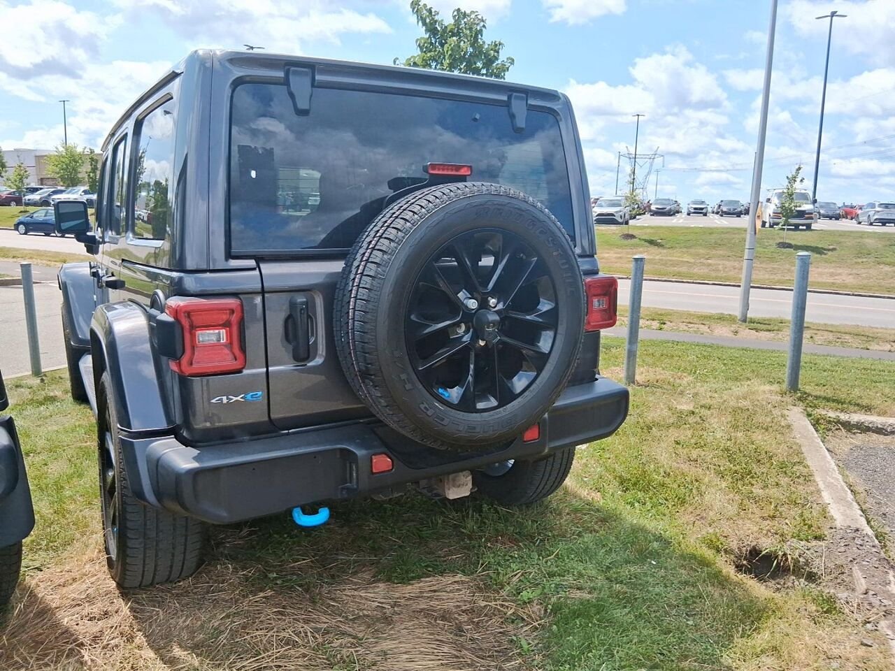 Jeep Wrangler 4xe SAHARA UNLIMITED 2022 Gris Québec - photo #1
