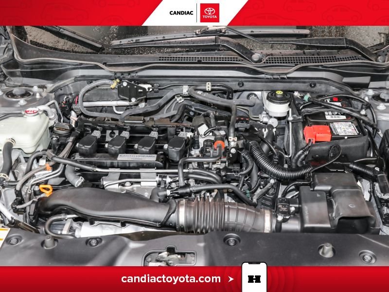 Honda Civic TA04057 | TOURING - BAS KM - TOIT OUVRANT 2020 Gris Laval - photo #35