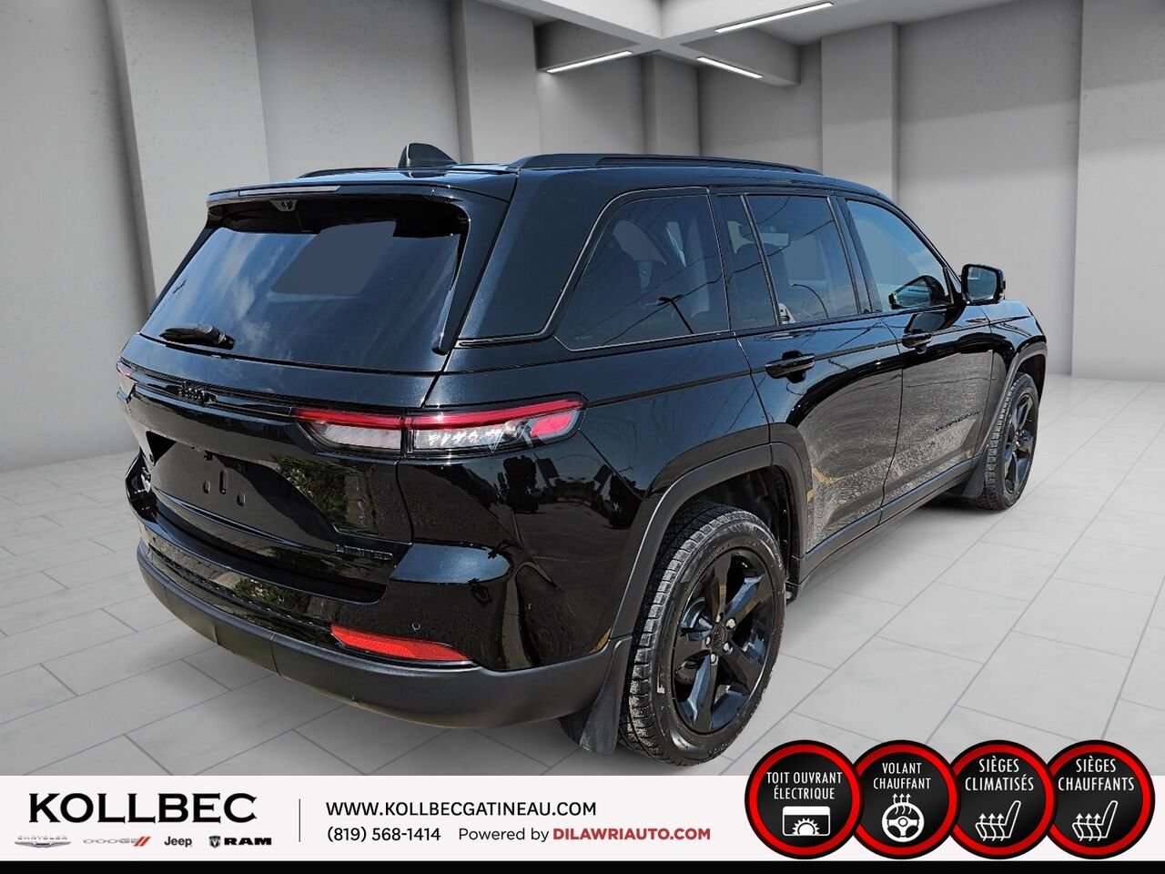 JEEP GRAND CHEROKEE 26561 | Limited 4x4 2023 Noir Gatineau - photo #13