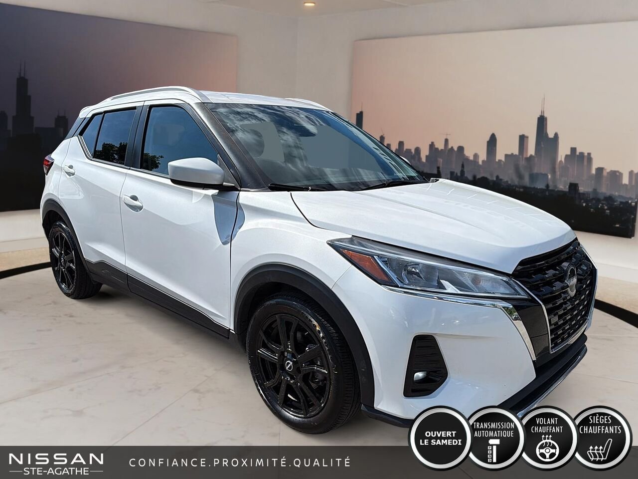 2022 Nissan Kicks SV SPÉCIALE ÉDITION White Saint-Jérôme - photo #2