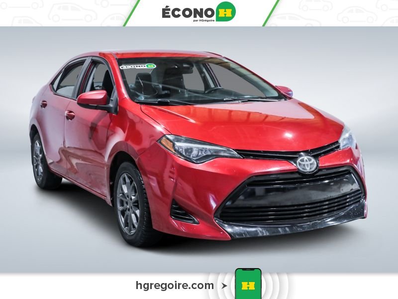 2018 Toyota Corolla 2018 Red