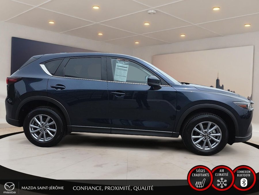 Mazda CX-5 GS | CUIR | AWD | MAGS | 2025 Bleu