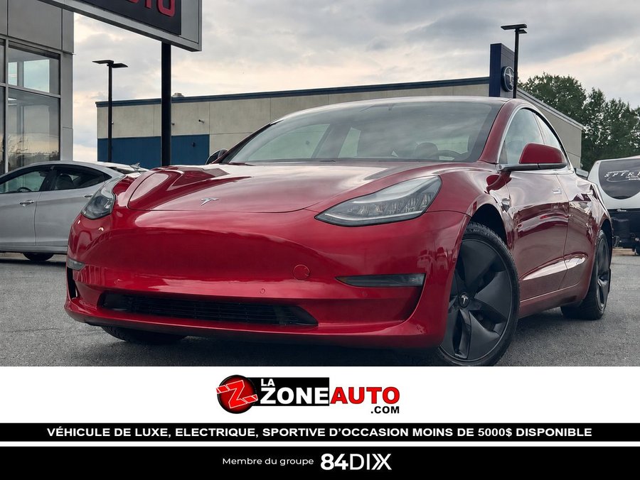 Tesla Model 3 Long Range AWD 2019 2019 Rouge