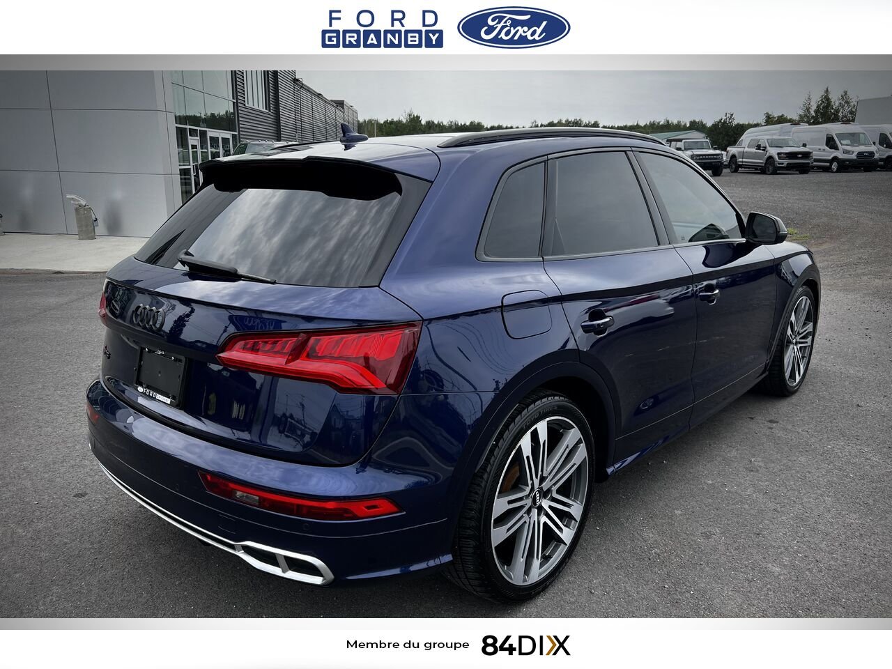 2018 Audi SQ5 Blue Granby - photo #4