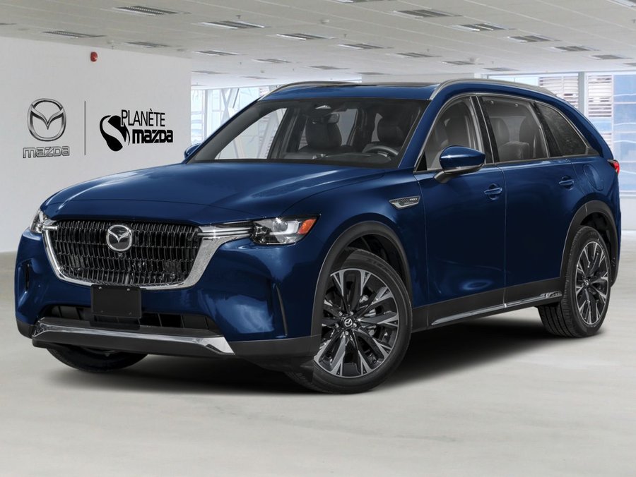 Mazda CX-90 hybride rechargeable 2026 2026 Bleu cristal foncé mica
