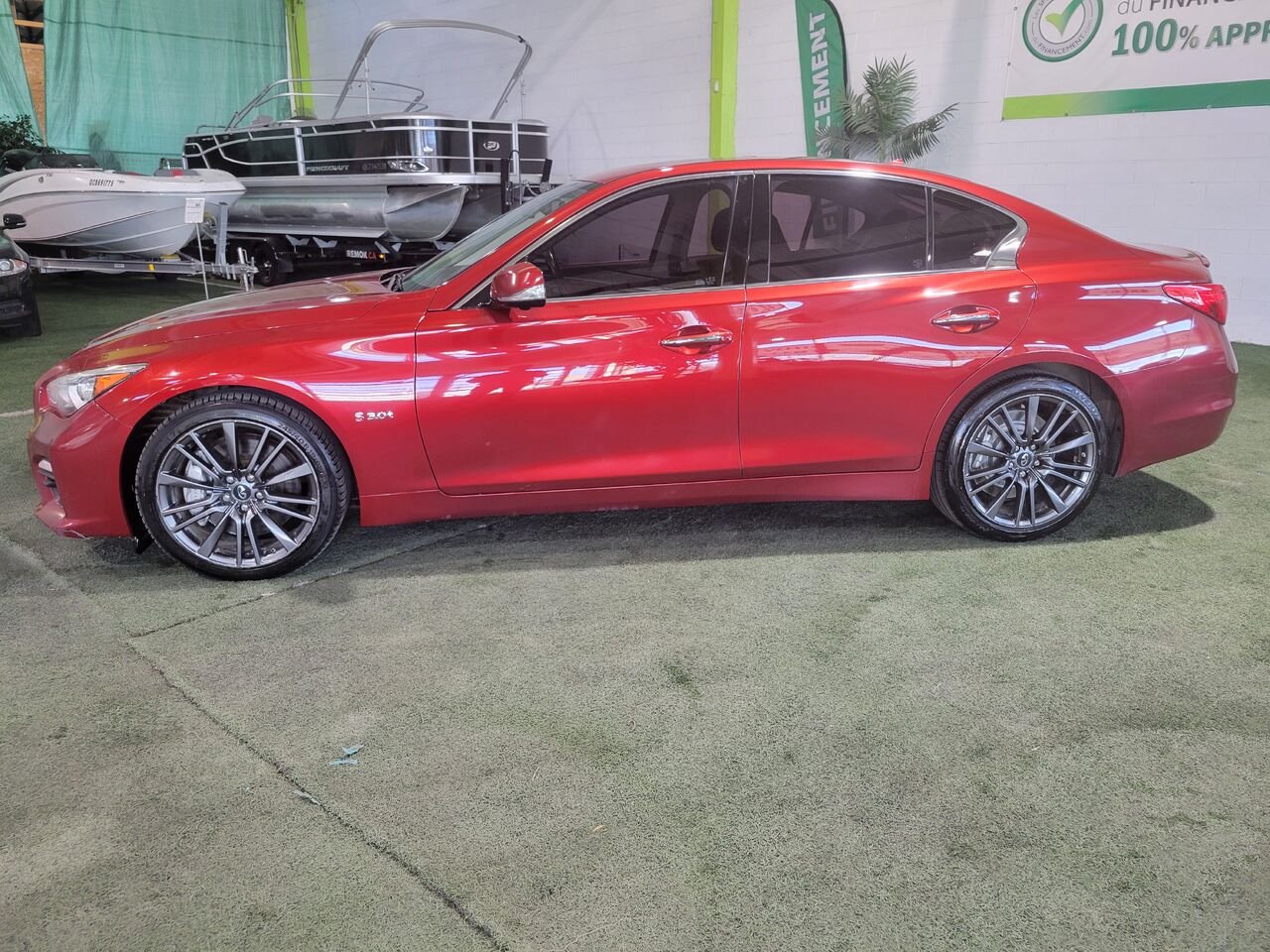 2016 INFINITI Q50 Red  - photo #2