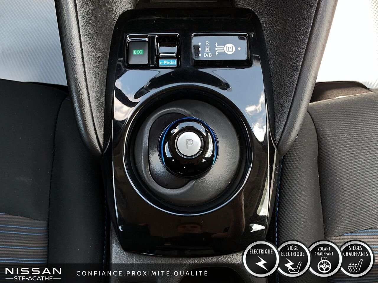 Nissan LEAF 2021 Blanc Saint-Jérôme - photo #12