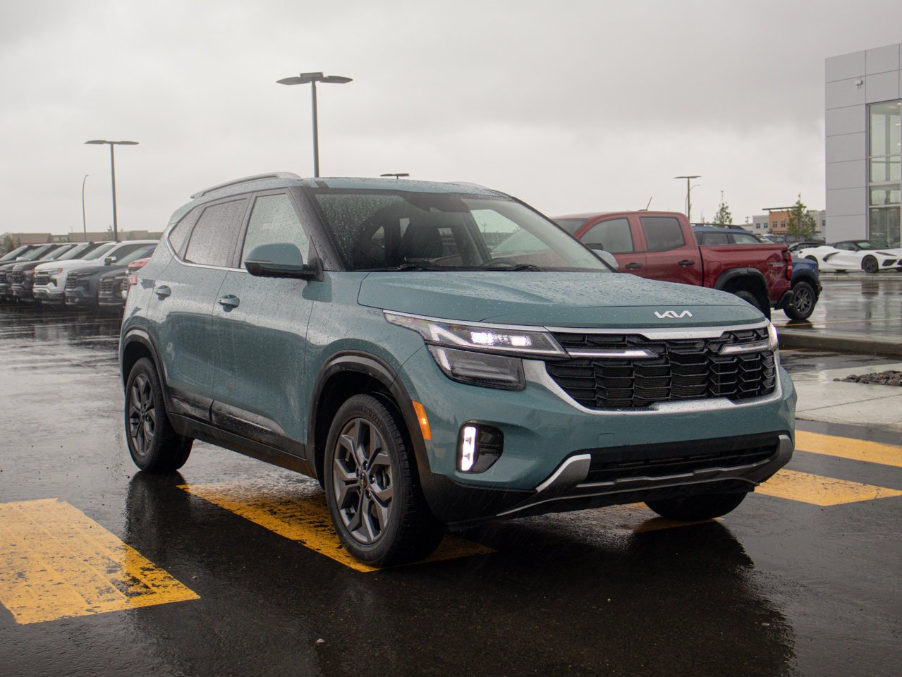 2025 Kia Seltos EX AWD Blue Sherwood Park - photo #12