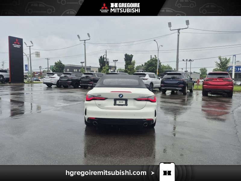 BMW 430i MA4375 | 430i xDrive * Decapotable * Mags * Carplay * Camér 2022 Blanc Laval - photo #8