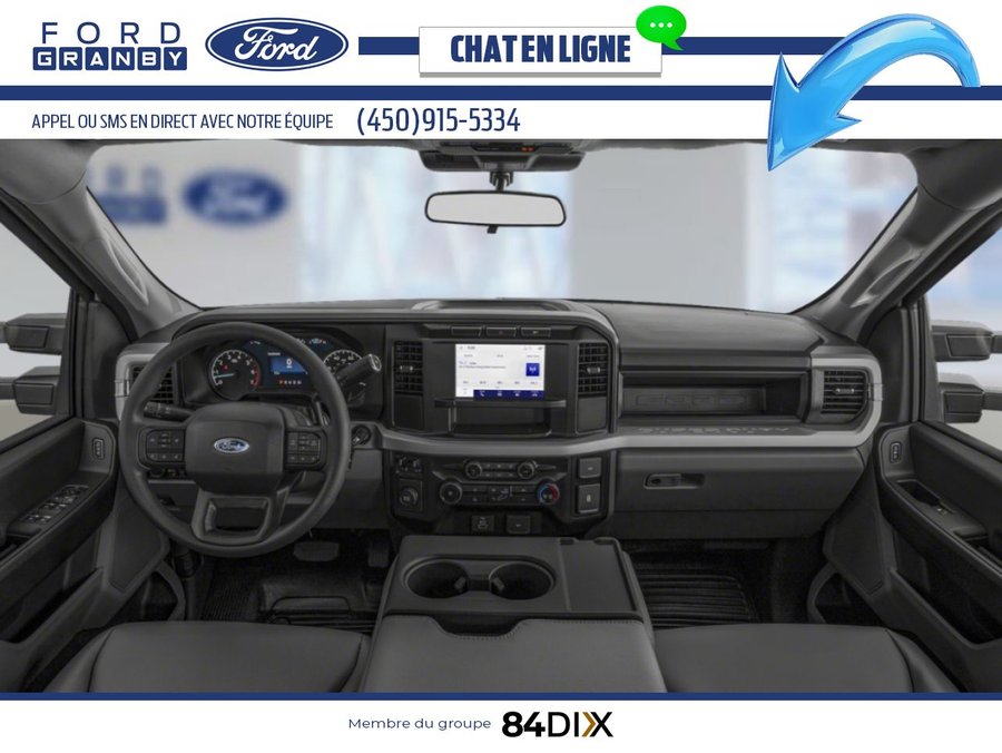 Ford Super Duty F-250 SRW XL cabine 6 places 4RM caisse de 8 pi 2026 Blanc Oxford