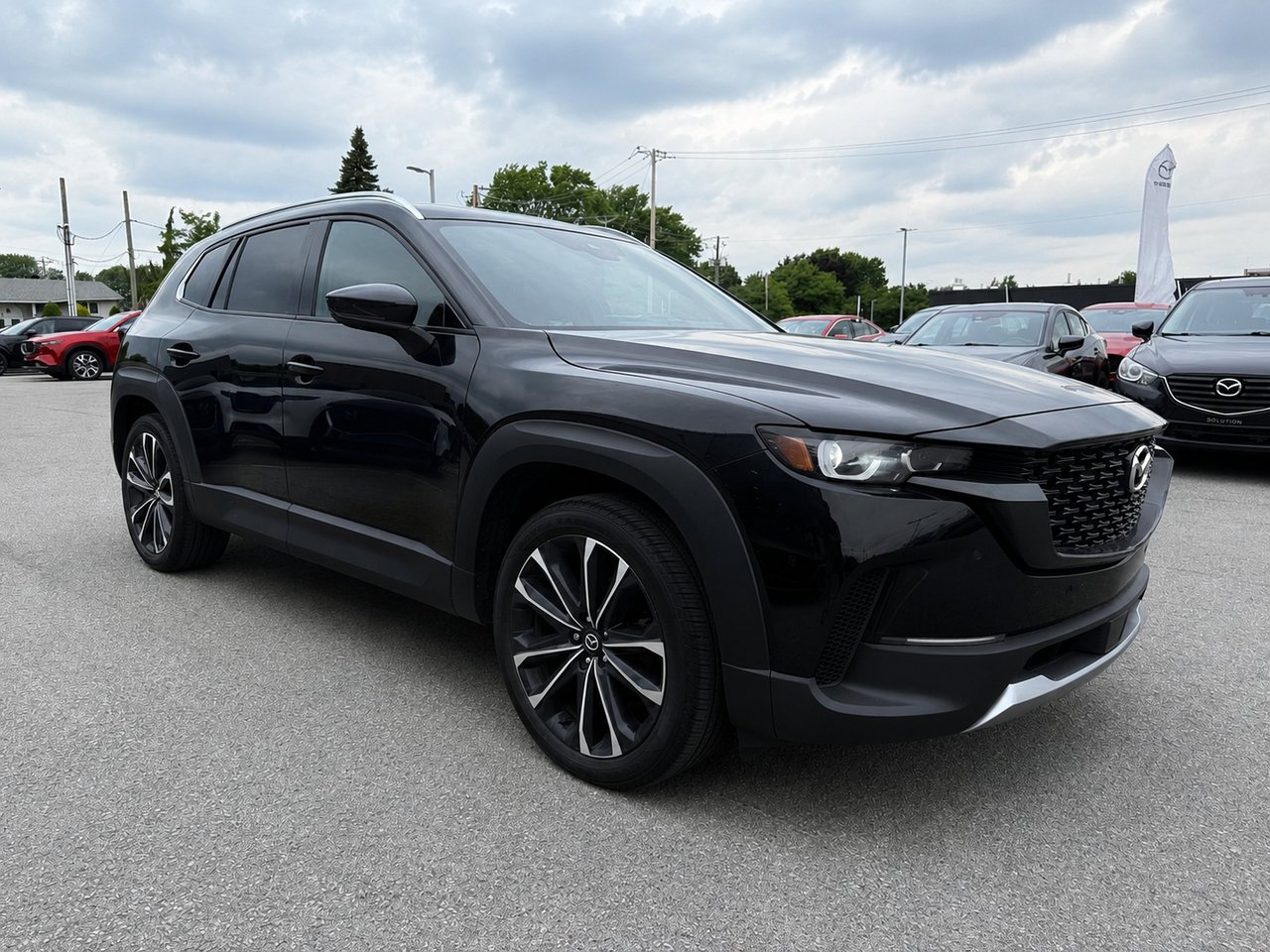 Mazda CX-50 JAMAIS ACCIDENTÉ / AWD ( 4X4) / TURBO / APPLE CARPLAY ET ANDROID AUTO 2024 Noir Châteauguay - photo #3