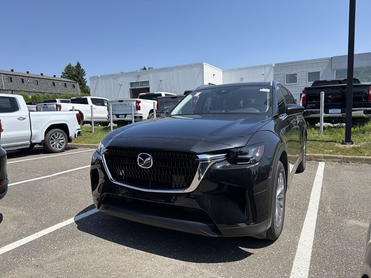 MAZDA CX-90 hybride rechargeable 2026 Noir de jais mica Ste-Marie - photo #0