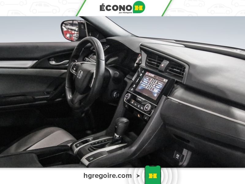 Honda Civic 730207 | LX AUTO GR ÉLEC A/C BLUETOOTH CAMÉRA MAGS 2018 Noir Laval - photo #19