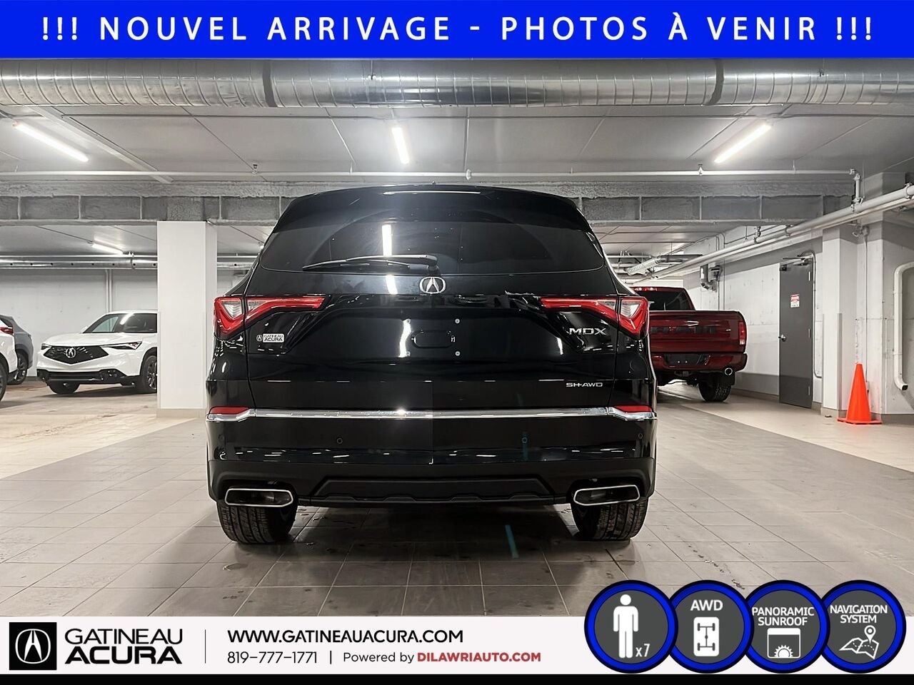 2024 Acura MDX Tech SH-AWD Black Gatineau - photo #5